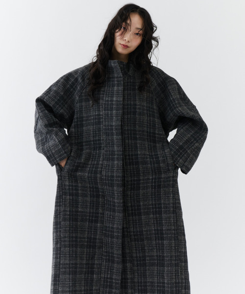 NUJOH モッズコート コート Classic Check Long Coat / クラシック
