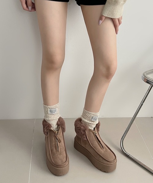 Shoes in Closet（シュークロ） ブーツ 軽量厚底 プラットフォーム