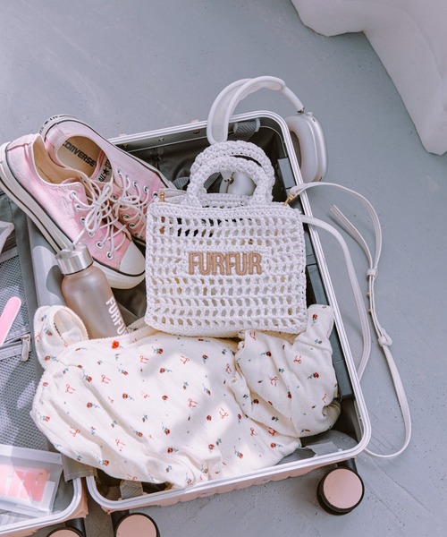 FURFUR（ファーファー） トートバッグ 「ZOZOTOWN限定カラー」ラフィア