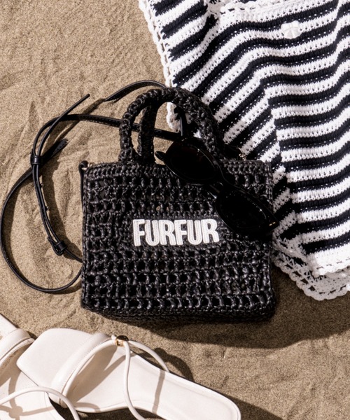 FURFUR（ファーファー） トートバッグ 「ZOZOTOWN限定カラー」ラフィア