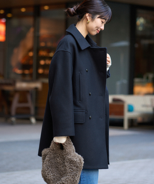 IENA（イエナ） ピーコート pコート メルトンウール ピーコート