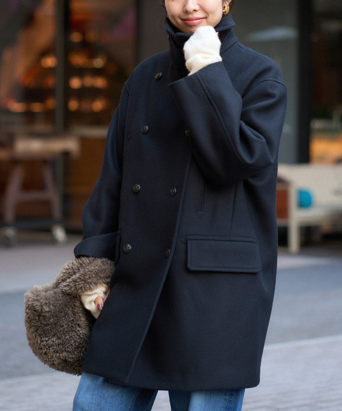 IENA（イエナ） ピーコート pコート メルトンウール ピーコート