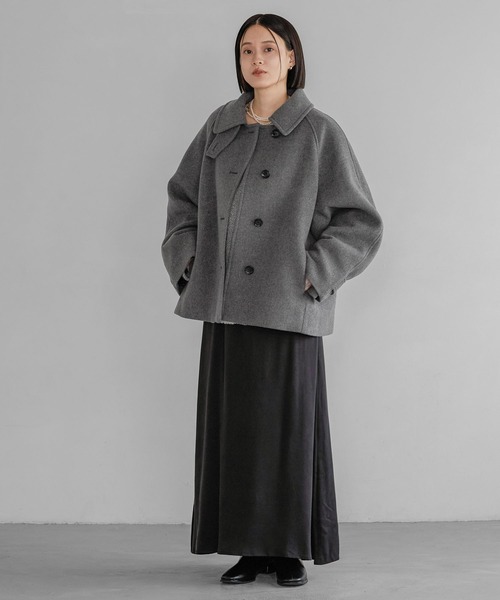 A part by（アパートバイ） ステンカラーコート コート スーパー100