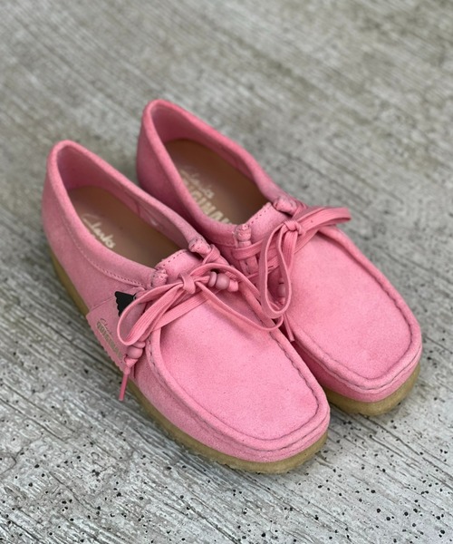 クラークス ワラビー（Clarks）（色：ピンク系）のおすすめ人気商品