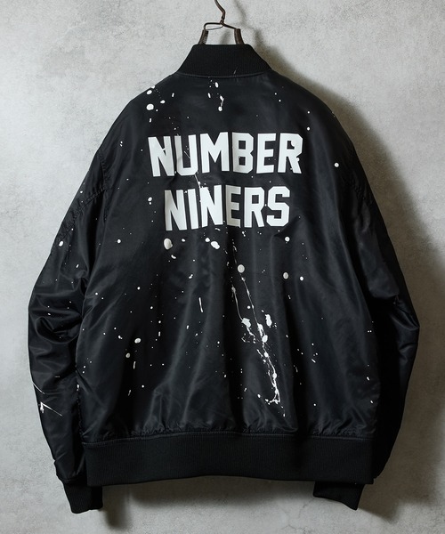 NUMBER (N)INE（ナンバーナイン） スタジャン HAND PAINTED NYLON