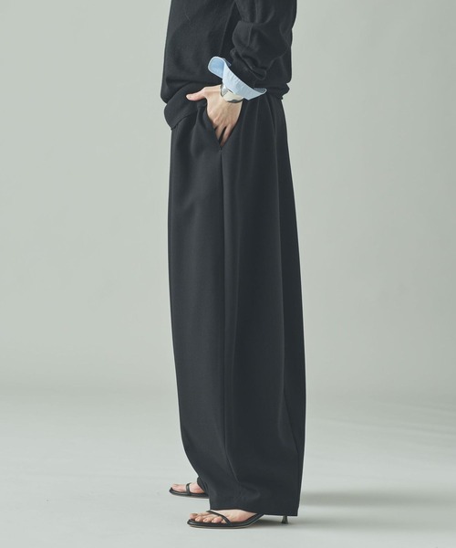 Curensology（カレンソロジー） パンツ /ダブルクロスドロストパンツ