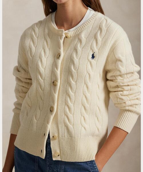 POLO RALPH LAUREN（ポロ・ラルフローレン） カーディガン ケーブル