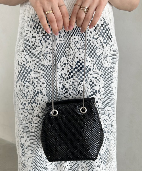 ショルダーバッグ バッグ glitter metallic shoulder Bag／グリッター