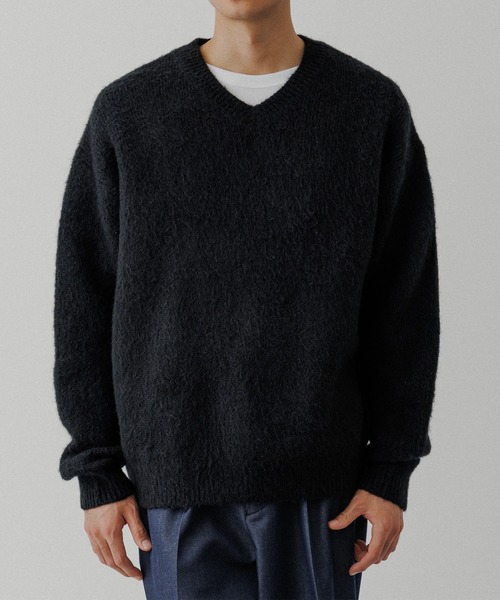 ADAM ET ROPE'（アダムエロペ） セーター ニット モヘアミックス