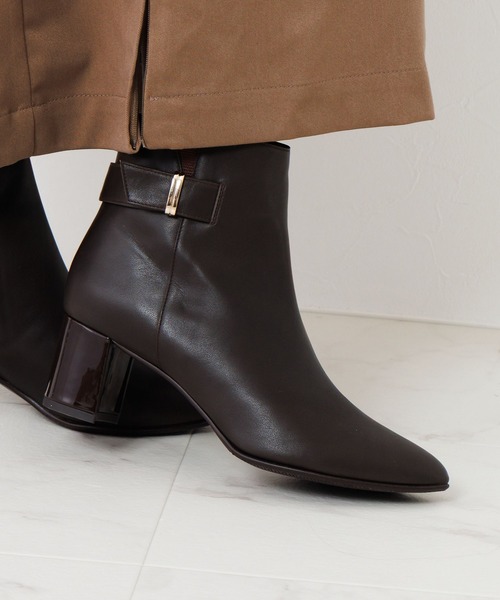 卑弥呼（HIMIKO） ブーツ 「卑弥呼」「撥水」5.5cmヒールベルトパーツ