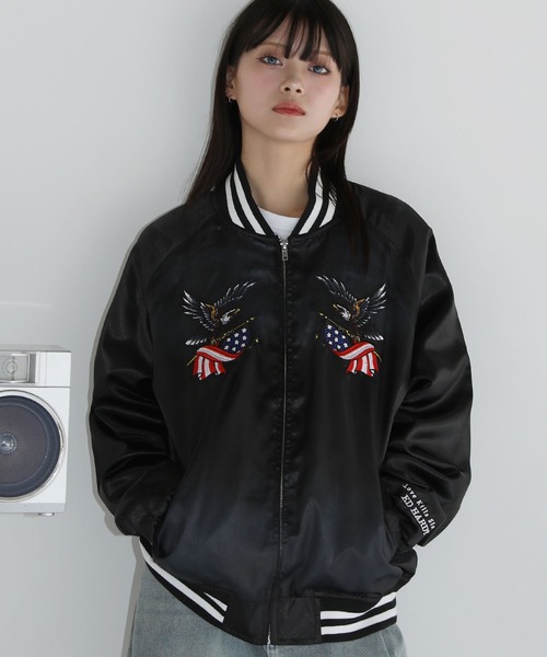 Ed Hardy（エド・ハーディー） スカジャン ヴィンテージライクマルチ