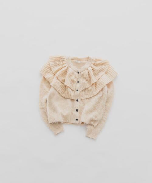 LAATO（ラート） ニット セーター frill frill knit cardigan