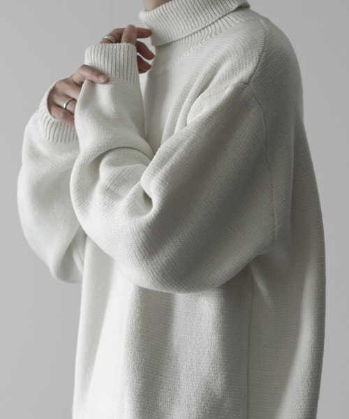 RUUBON セーター ニット relax turtle neck knit / リラックス
