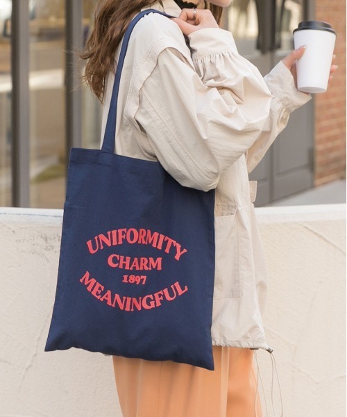 ad thie（アドティエ） トートバッグ ロゴ配色 カラートートバッグ