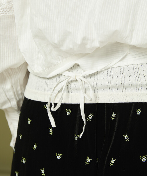 Freada（フリーダ） ブラウス シャツ インド レースブラウス