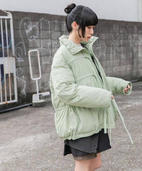KBF（ケービーエフ） ダウンコート ダウンジャケット フロントリボン
