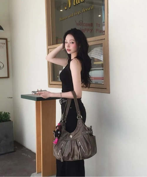 ILLIGO（イリゴ） ショルダーバッグ バッグ ILLIGOアンバー バックル