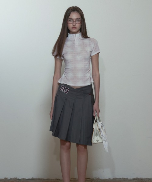 SCULPTOR（スカルプター） tシャツ Geek Half Zip-Up レディース