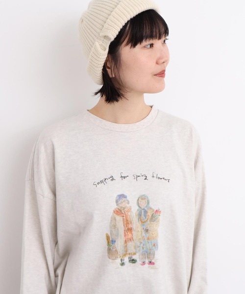 l'atelier du savon（アトリエドゥサボン） tシャツ _冬の終わりの、お
