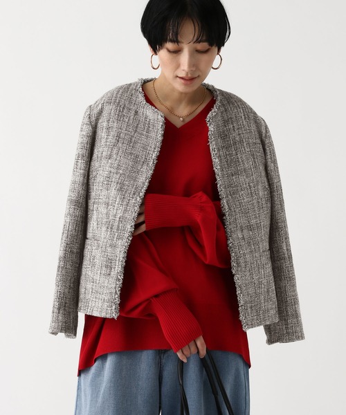 Elura（エルーラ） ジャケット ノーカラージャケット 「入卒