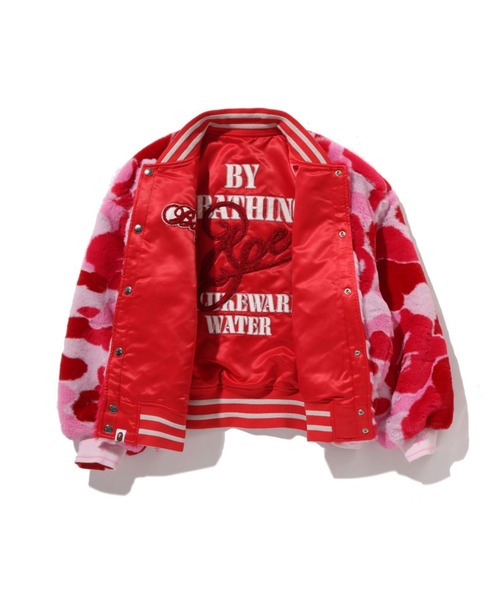 A BATHING APE（アベイシングエイプ） スタジャン ABC CAMO MULTI LOGO