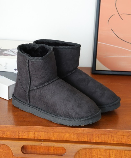 DEMETER（デメテル） ブーツ 軽量 ボリュームファー ショート丈