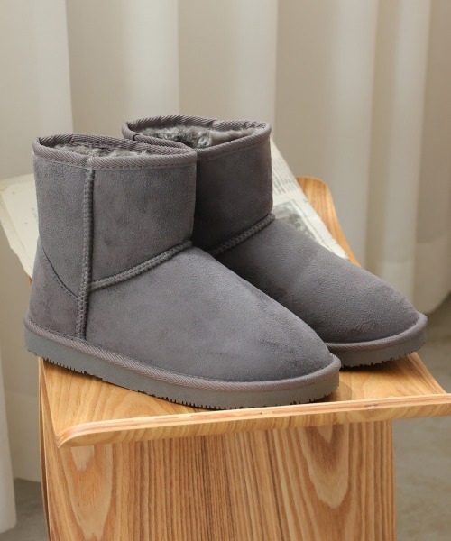 DEMETER（デメテル） ブーツ 軽量 ボリュームファー ショート丈