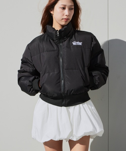 Chick ダウンコート ダウンジャケット Short-Length Quilted N-2B