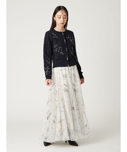 FRAY I.D（フレイ・アイディー） カーディガン エトワールエンブロイ