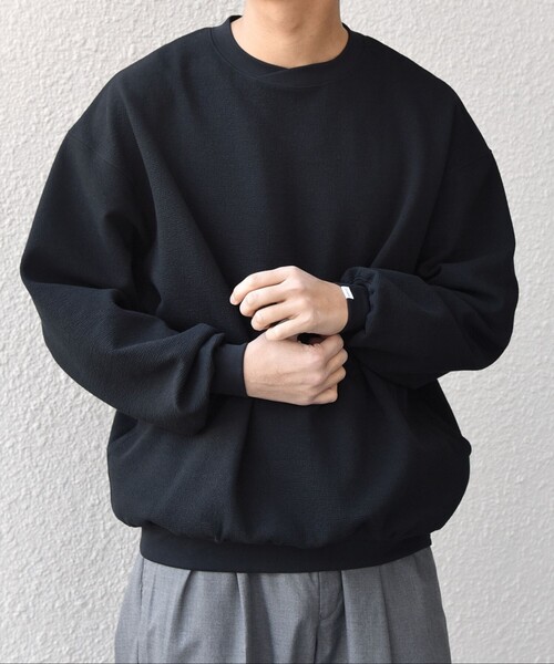 SHIPS any トレーナー スウェット any:「洗濯機可能」フクレ