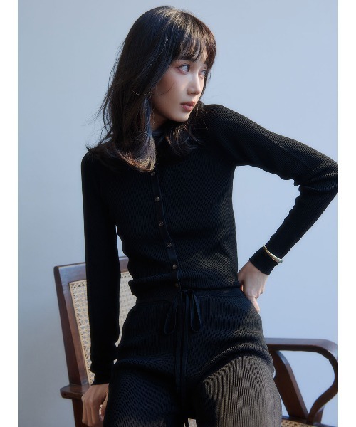 anuans（アニュアンス） カーディガン リュクスビスコースニット