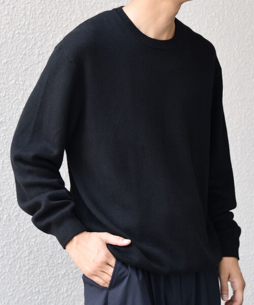 SHIPS any セーター ニット any:「手洗い可能」コットン カシミヤ