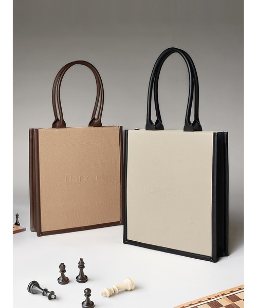 Darich（ダーリッチ） トートバッグ レザーキャンバストートバッグ