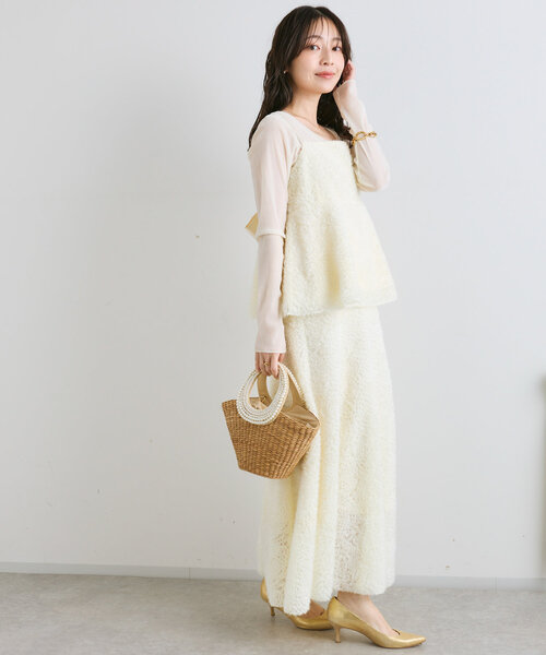 La boutique Bonbon（ラブティックボンボン） かごバッグ カゴバッグ