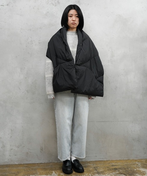 NANGA（ナンガ） マフラー ストール DOWN PONCHO MUFFLER ダウン