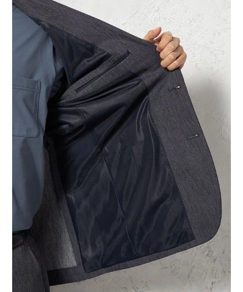 セットアップ 「WEB限定」デニム調 セットアップスーツ 上下