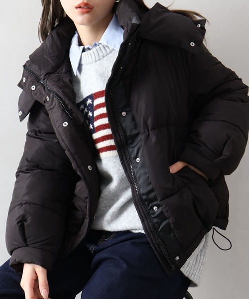 SpRay（スプレイ） ダウンコート ダウンジャケット フード取り外し