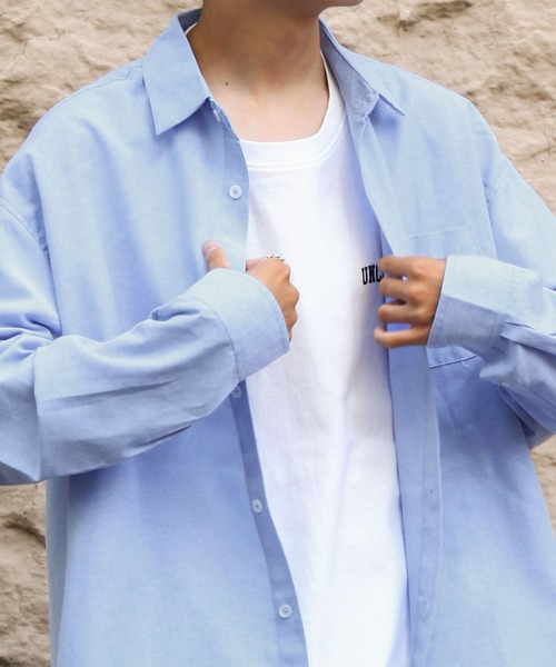 ZIP FIVE（ジップ ファイブ） シャツ CVCオックス レギュラーカラー