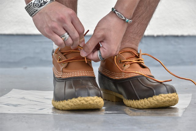 ローテクアウトドアシューズの決定版 L.L BEANのビーンブーツ/ガム