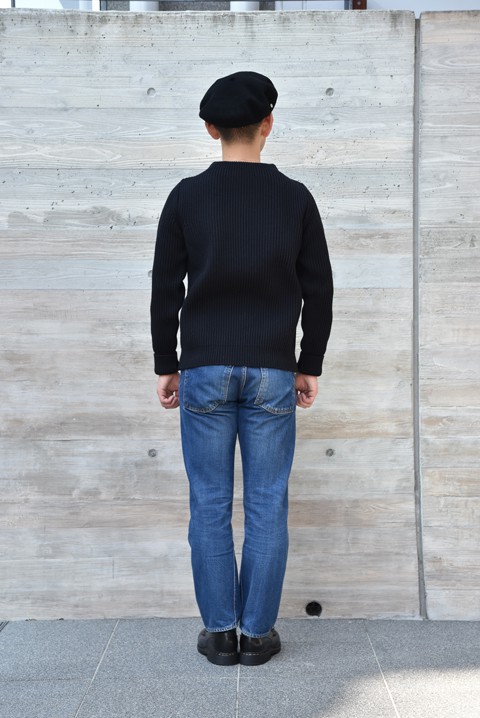 ANDERSEN-ANDERSEN（アンデルセンアンデルセン） THE NAVY CREW NECK