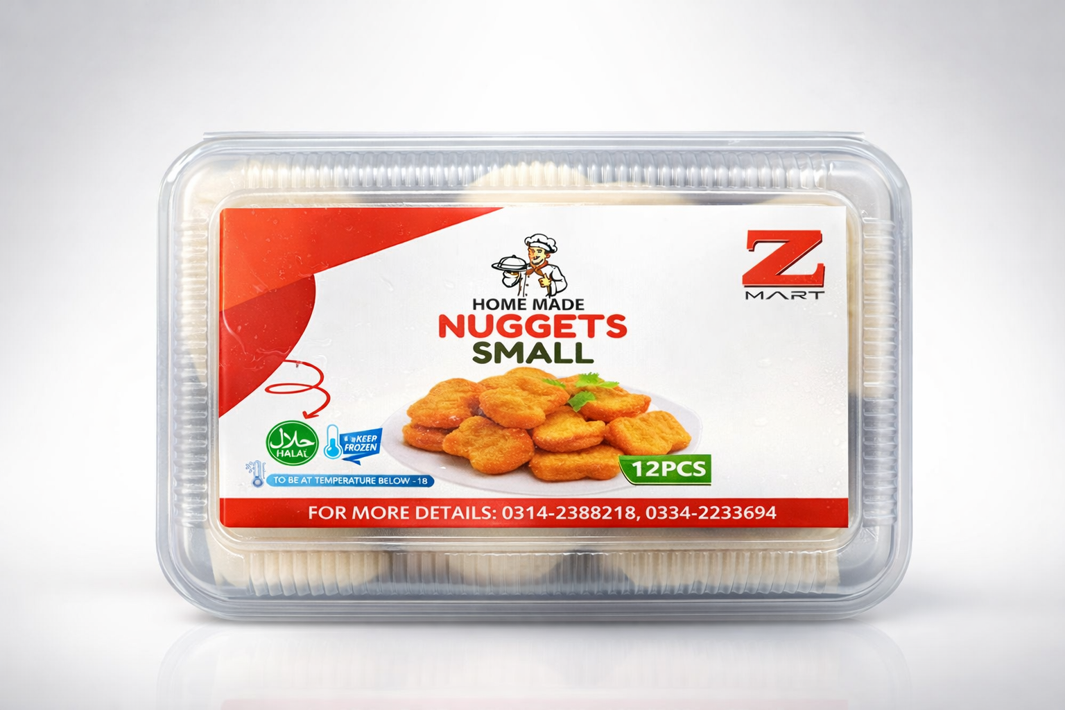HOME MADE NUGGETS 12 PCS - Zainab Family Mart