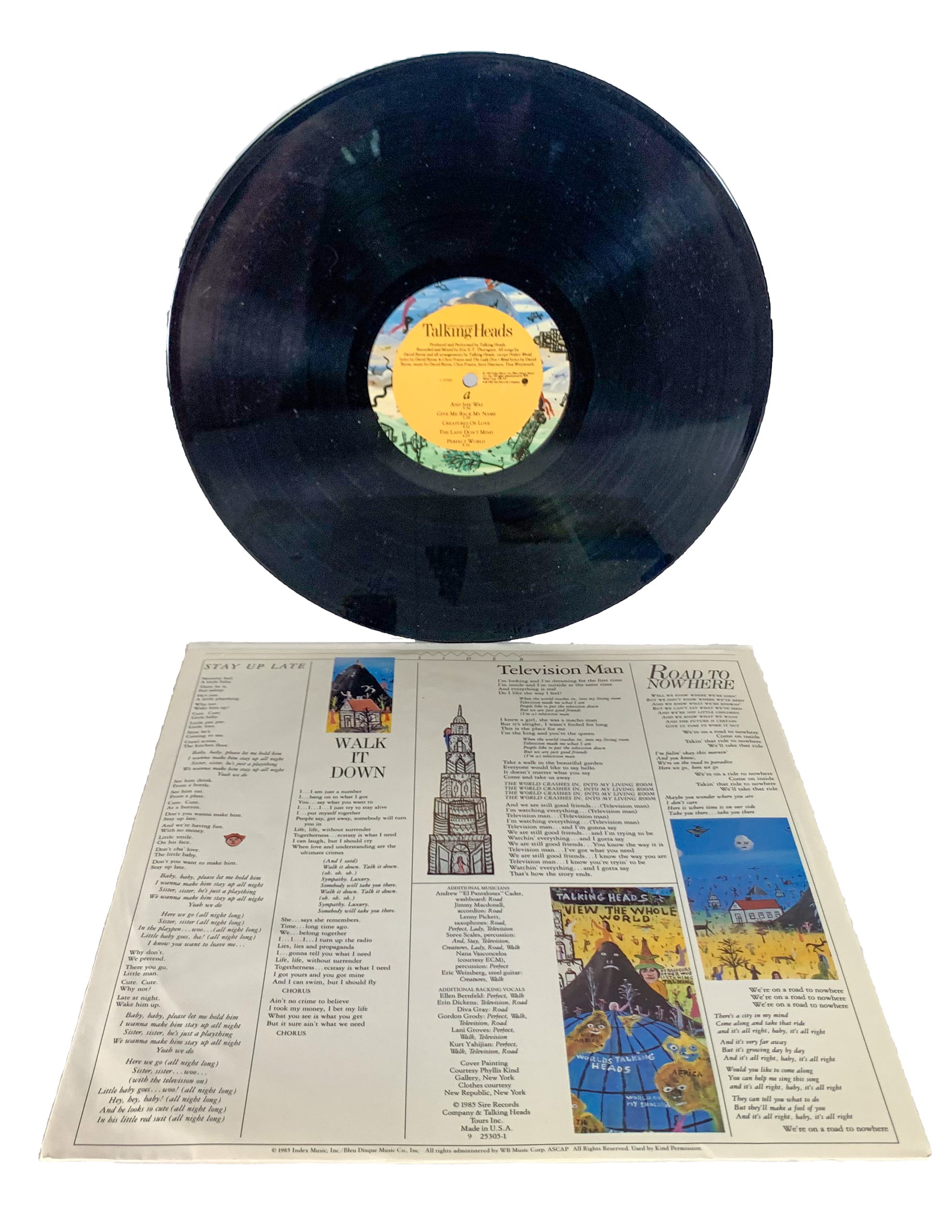 Talking Heads - Little Creatures LP NM/M 1985 SIRE Alt Rock - And