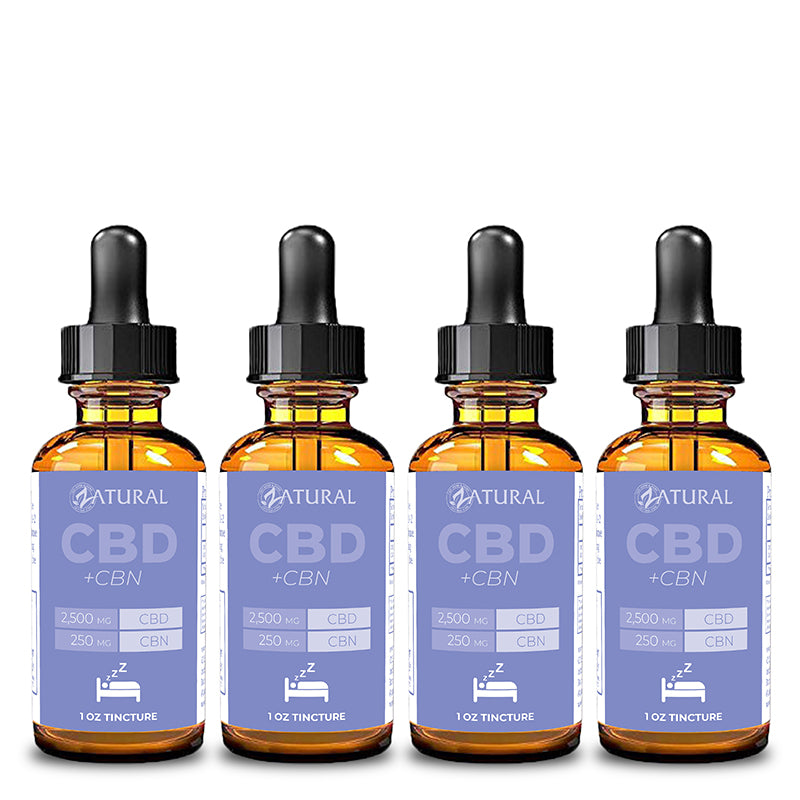 CBN 250 + CBD 2,500 Isolate CBN Oil Tincture