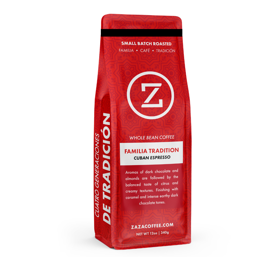Familia Tradition Cuban Espresso (12 oz Single Bag) – Zaza Coffee