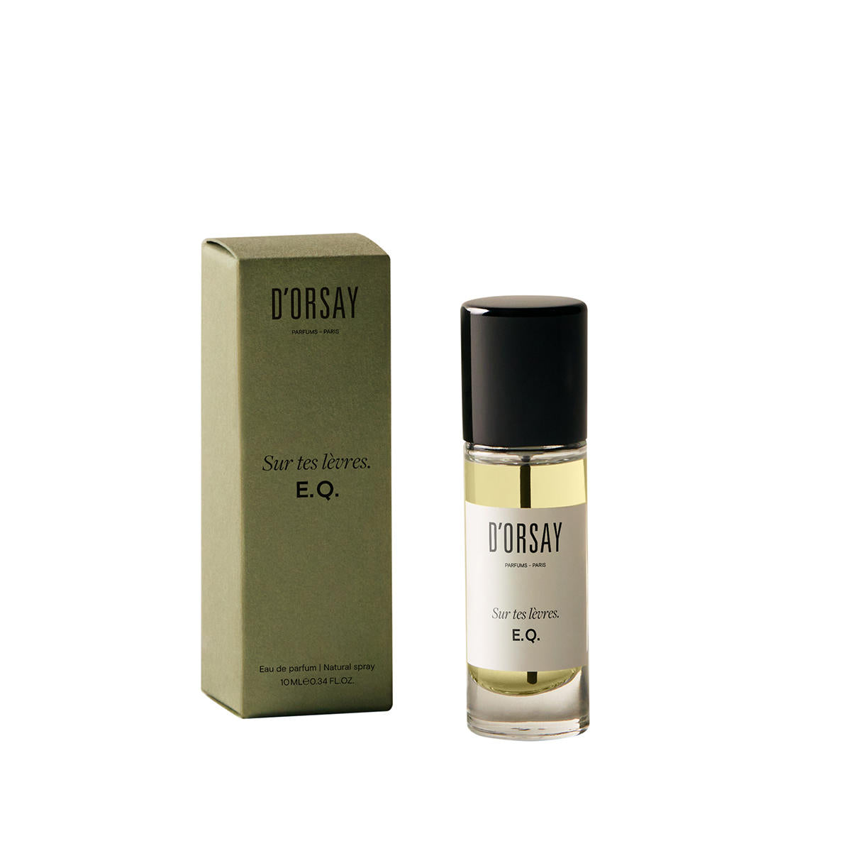 D'Orsay E.Q. Eau de Parfum | Iris, Jasmine & Cashmeran Harmony