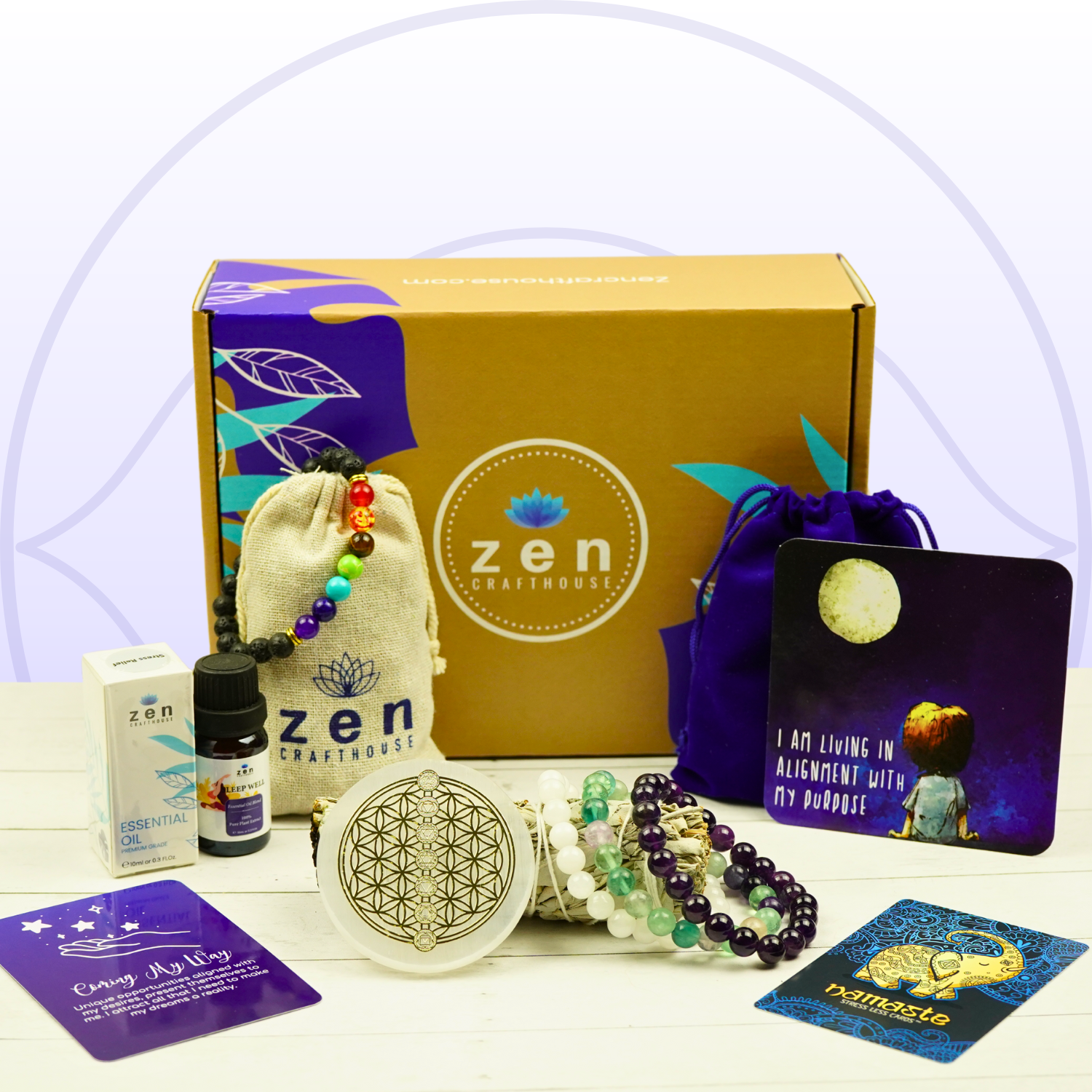 Your Monthly Energy Medicine Box - Free Gift - Zencrafthouse