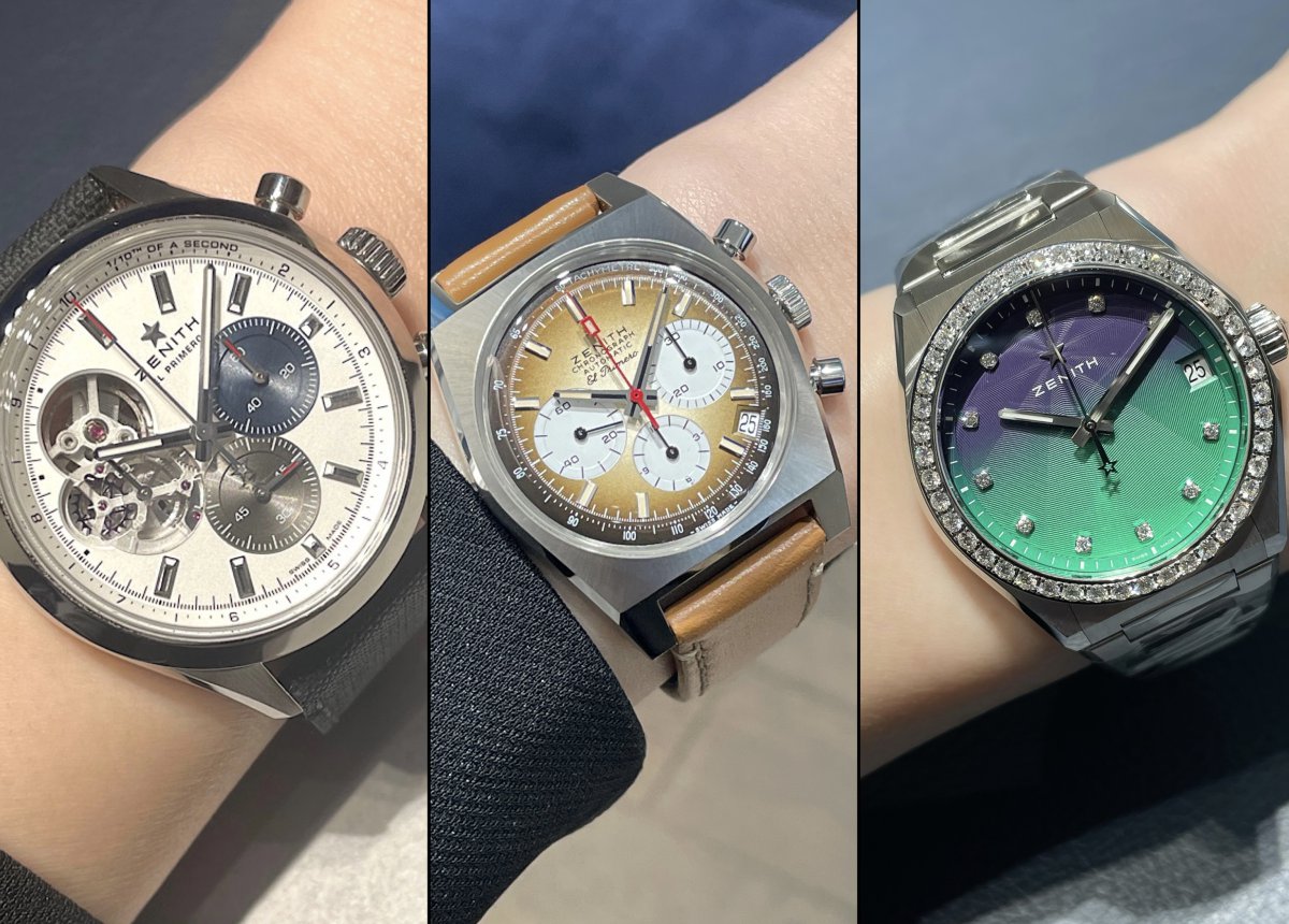 女性にもおすすめのゼニスウォッチはコレ！カッコよく着けていただける