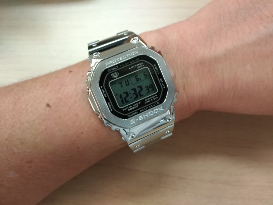 2019年新作】カシオ GMW-B5000V-1JR G-SHOCK ビンテージスティール