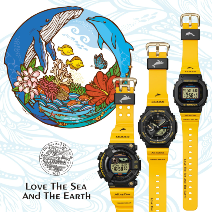 2023年新作】G-SHOCK “イルカ・クジラ” Love The Sea And The Earth