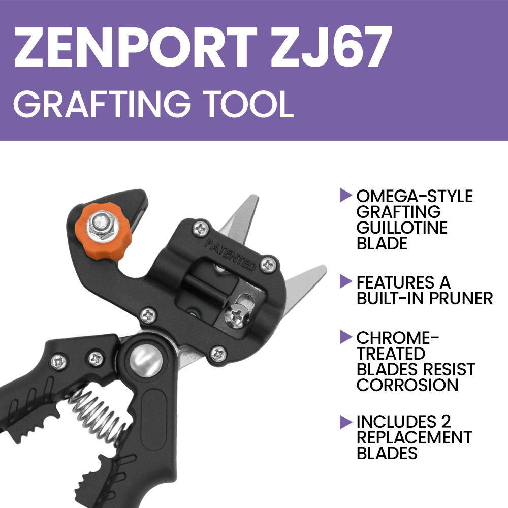 Zenport ZJ69 Grafting Tool, Omega Style - Zenport Industries